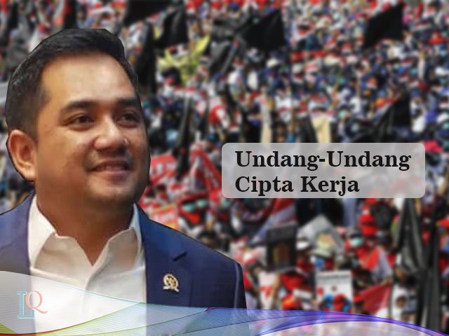konteks dinamika ekonomi , pelindungan tenaga kerja , UU Ciptaker