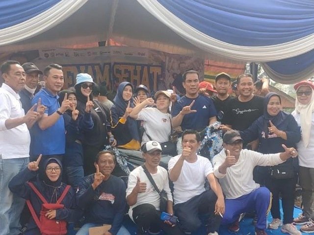Anggota Komisi XI DPR RI , Senam Sehat
