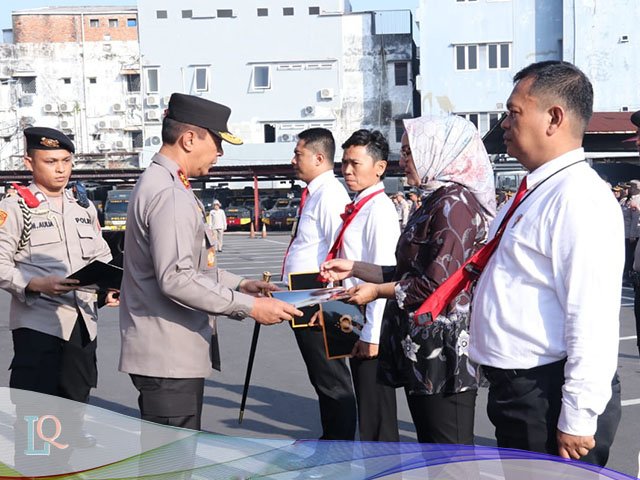 Penghargaan dari Kapolda Sumsel