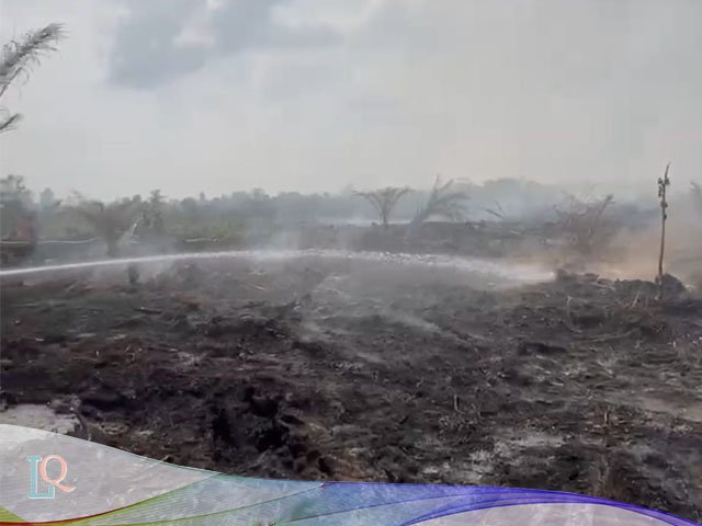 lokasi pemadaman Api Karhutla