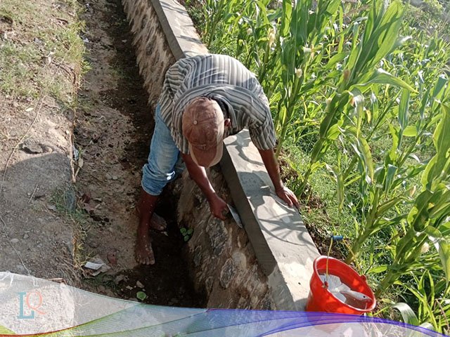 pembangunan jaringan irigasi