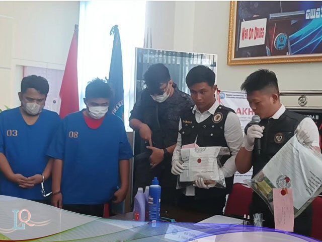 Barang bukti narkoba