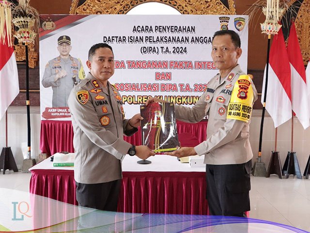 DIPA TA 2024 , Penandatangan Fakta Integritas
