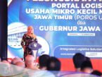 gubernur jatim , Khofifah , portal logistik , umkm jatim