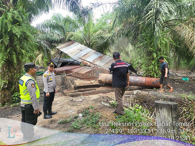 Lokasi Penyulingan Minyak