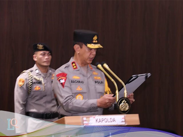 Pelantikan Dirreskrimsus Polda Sumsel , Serah terima jabatan