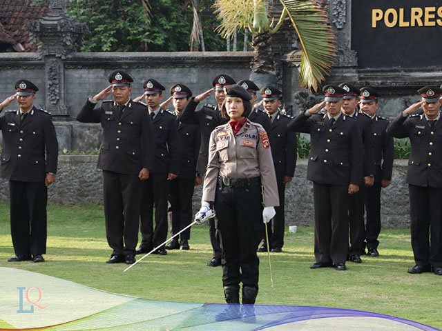Polwan Polres Klungkung