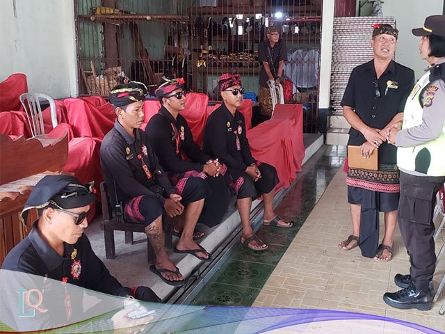 Mitra Kamtibmas Polres Klungkung , pam swakarsa