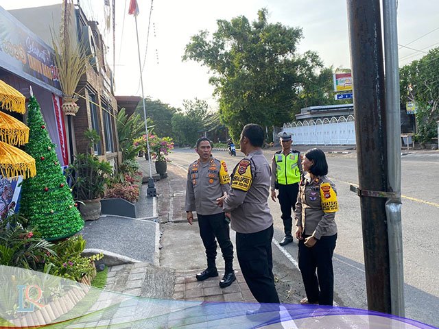 pengecekan terhadap Pos Pengamanan