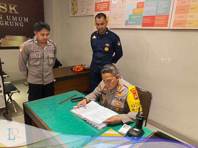 pengecekan terhadap personel