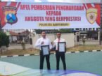 Anggota Polresta Banyuwangi , Pemberian Penghargaan