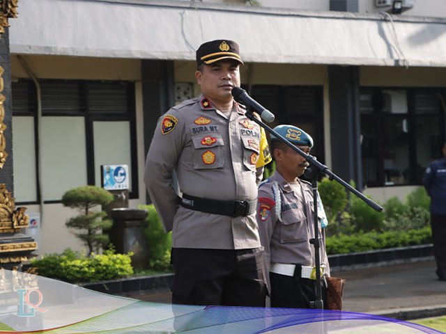 Apel Jam Pimpinan , Wakapolres Klungkung