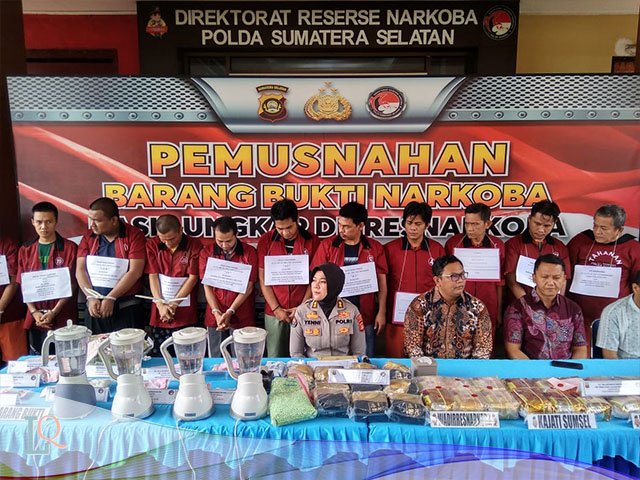 Barang Bukti Narkoba
