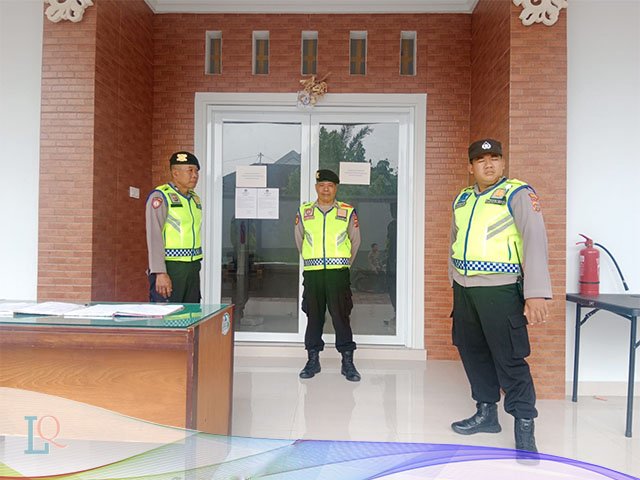 Gudang Logistik Jalan Rama , keamanan menjelang pemilu