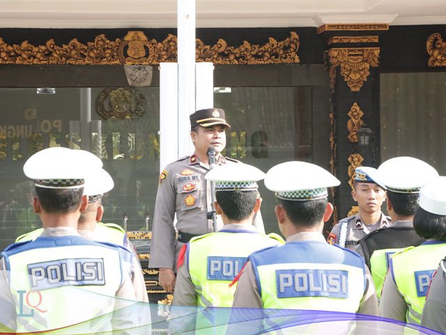 Apel Pagi , Tugas Sesuai Dengan SOP , Wakapolres Klungkung
