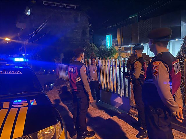 Patroli Malam , Sat Samapta Polres Klungkung