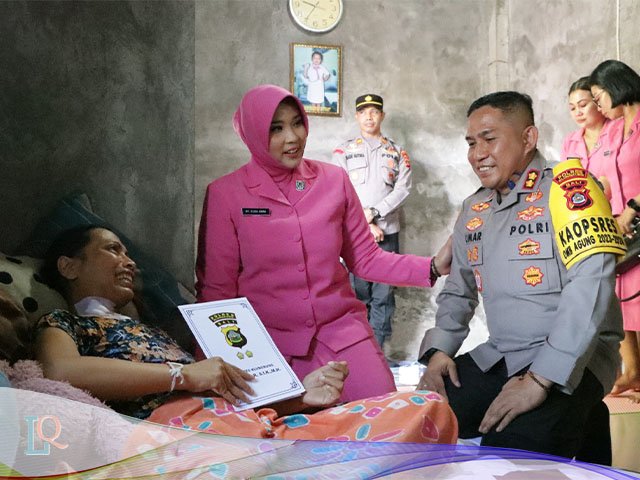 wujud kepedulian Bhayangkari Klungkung