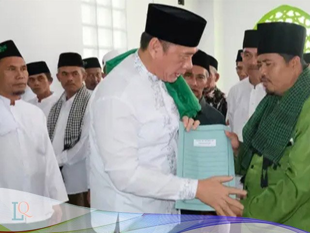 Pelantikan MWC NU Banding Agung