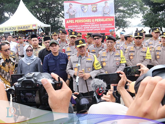 Peralatan Ditsamapta Polda Sumsel