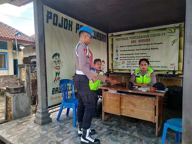 pengamanan di Kantor Bawaslu