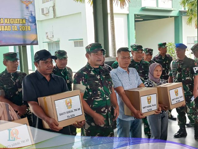 Bakti Sosial TNI AD 2024 , Penanaman Bibit Pohon , Pusat Pendidikan Infanteri