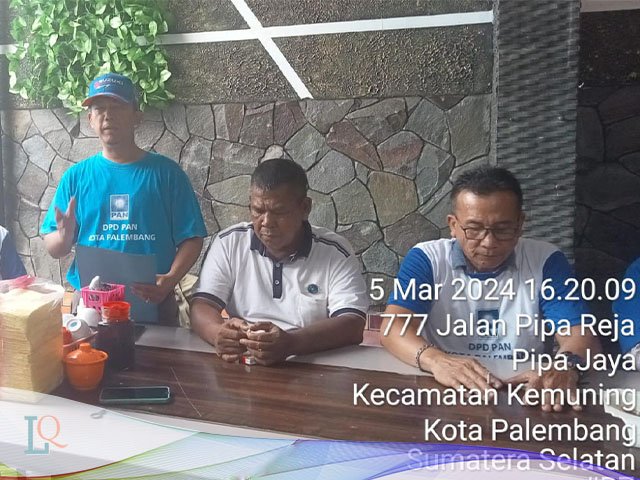 DPD PAN Palembang , Koordinator PAC PAN