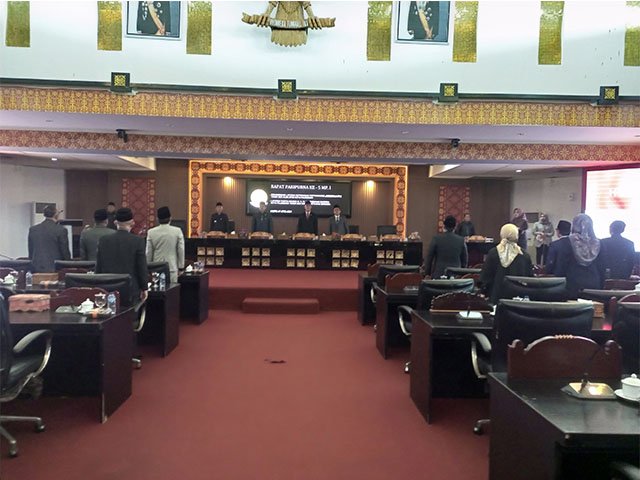 DPRD Kota Palembang Rapat