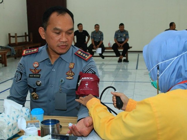 Donor Darah , HBP ke-60 , Lapas Kelas IIA Banyuwangi