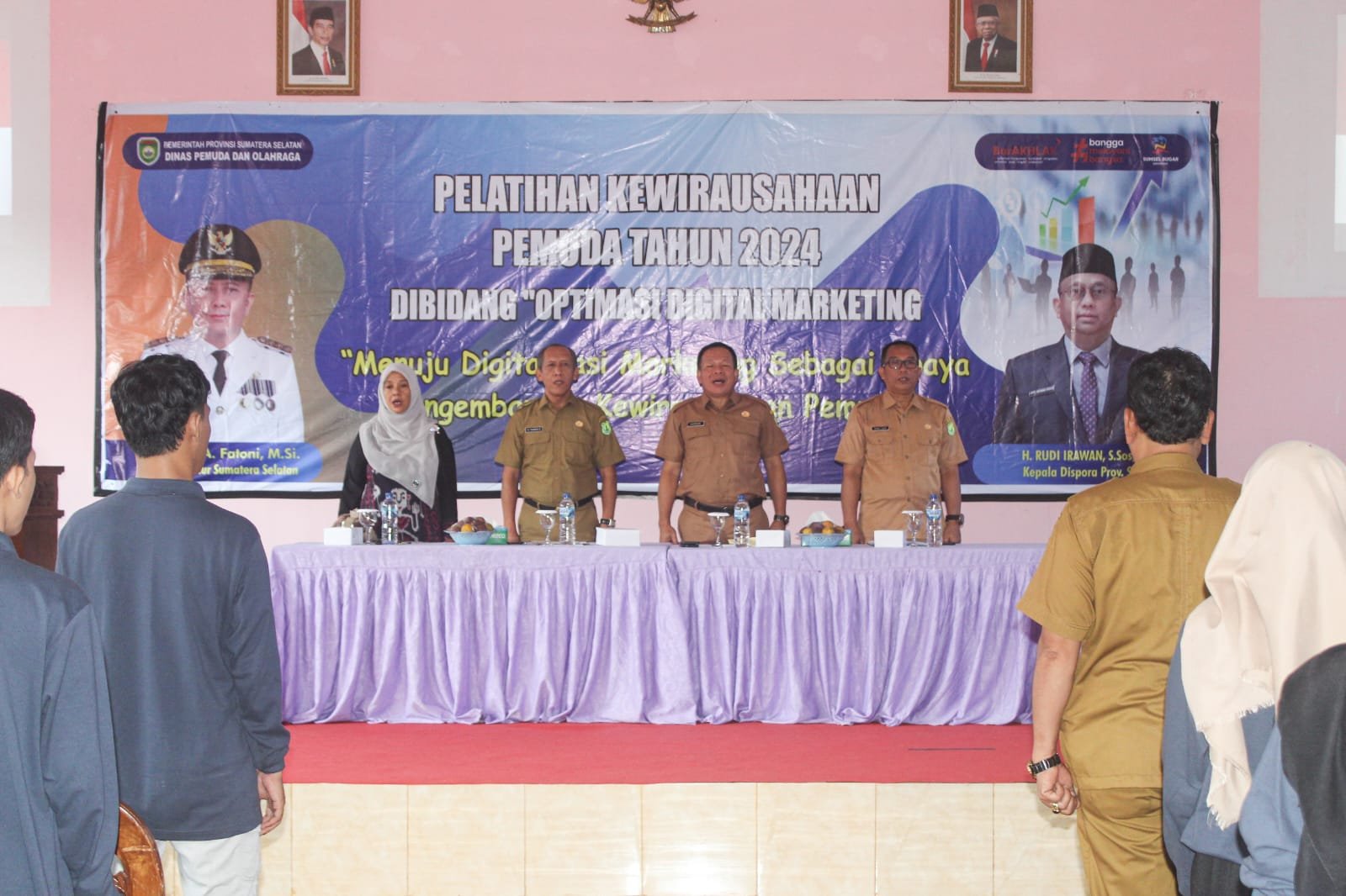 Ratusan Peserta Antusias Ikuti Pelatihan Kewirausahaan Pemuda