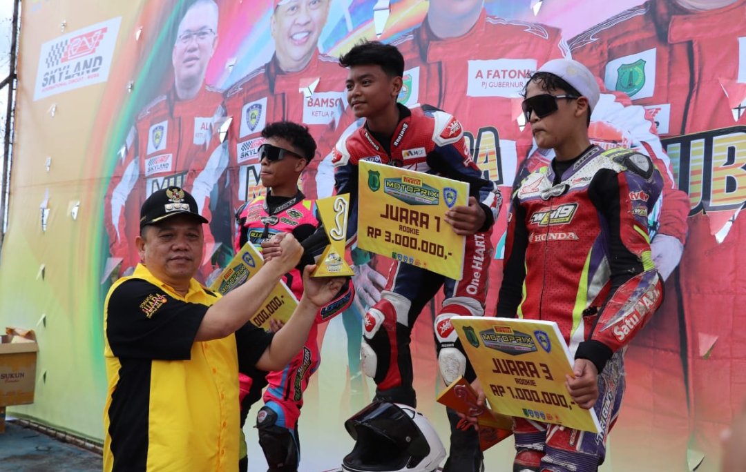 Ratusan Raider Region Sumatera Ngaspal di Skyland Internasional Circuit Sekayu