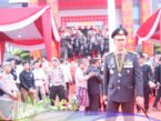 HUT Bhayangkara , peserta upacara