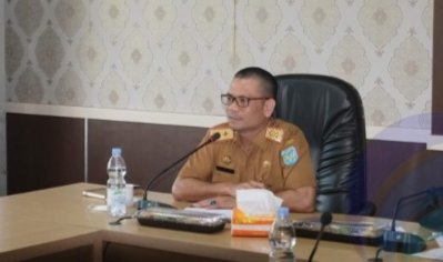 Tindak lanjut Permenkeu RI dan SK Gubernur Sumsel Pemkab Oku Selatan Gelar Rakor Bersama OPD