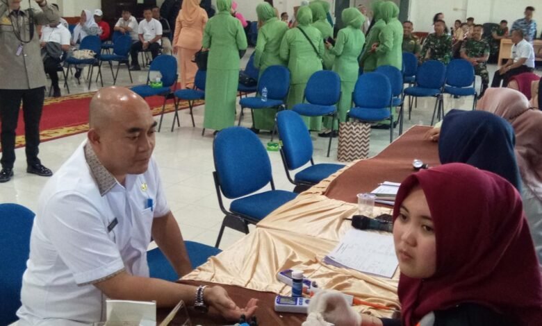 Rutin Kepala BPKAD Oku Selatan Berdonor Darah, Kali ini Diselenggarakan PMI Cabng Oku Selatan