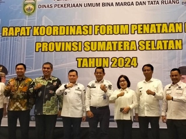 Hadiri Rakor Forum Penataan Ruang Provinsi Sumsel Tahun 2024, PJ Gubernur Sumsel Ungkap Ini Juga Untuk Persiapan RPJMD Kedepan