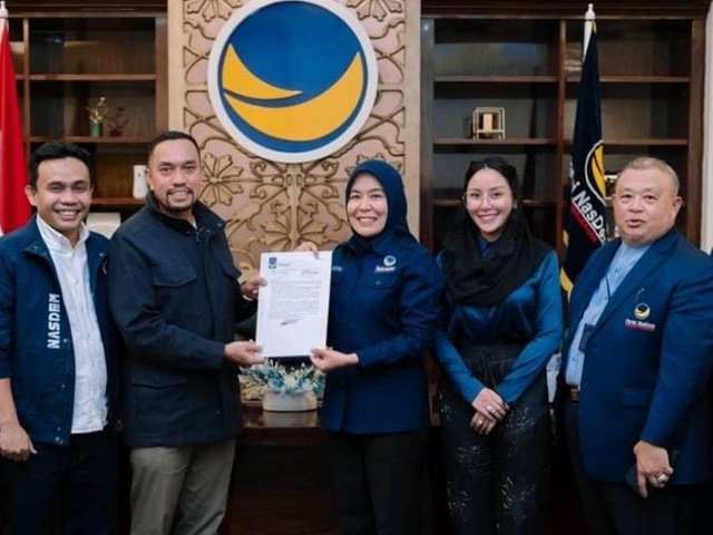 PAN , PKB, dan NasDem Resmi Berikan Dukungan Ke Fitrianti Agustinda dan Nandriani Octarina