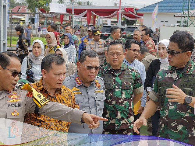 Dandim 0418/Palembang Dampingi Pangdam II Sriwijaya Dalam Inisiasi Urban Farming