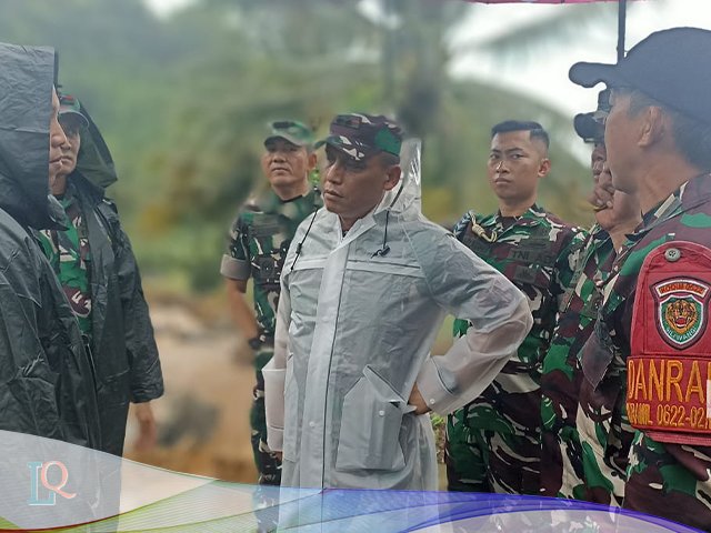 lokasi banjir , Longsor di Sukabumi