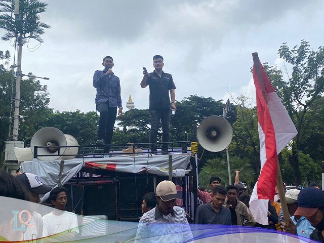 aksi unjuk rasa , indikasi permufakatan jahat