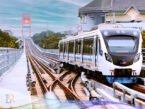 Keindahan Jembatan Ampera , LRT Sumsel , PT KAI Divre III Palembang