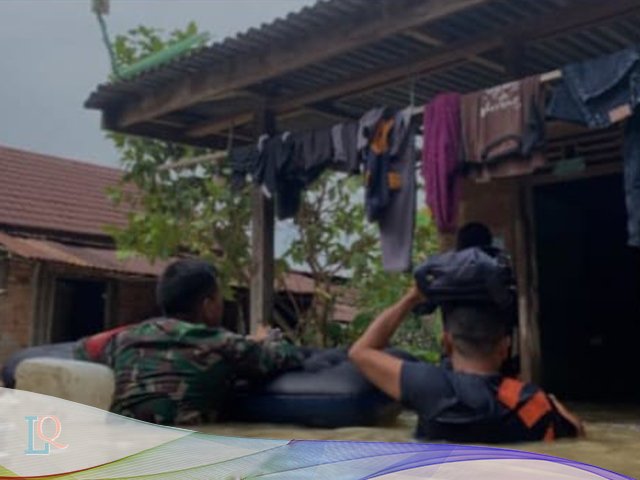 Banjir di Bayung Lencir