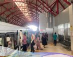 HUT Kota Palembang , Naik LRT Sumsel Gratis