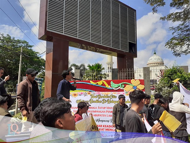 Peta Desa di Kabupaten Lahat
