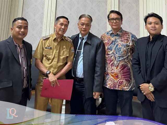 Audiensi Dengan Wali Kota , dukungan dalam menegakkan keadilan , Lembaga Perguruan Ttinggi UMDP