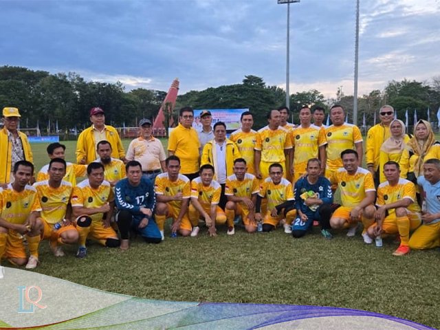 Partai Golkar Taklukkan PKS , Turnamen Sepak Bola Antar Partai