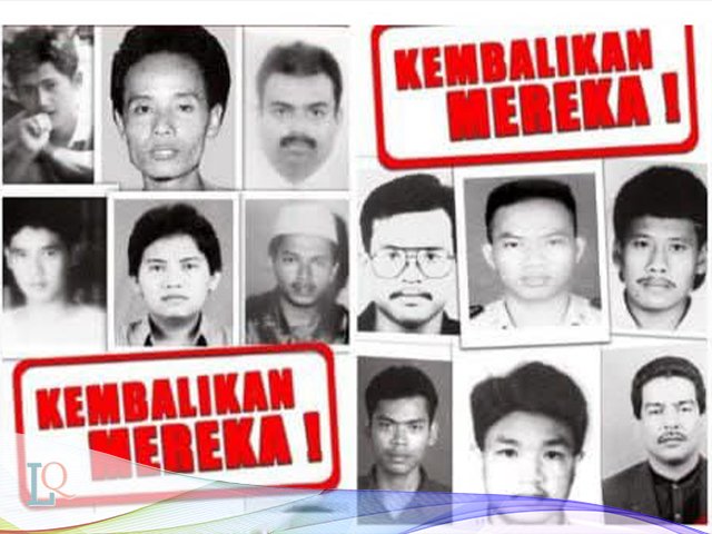 kasus penculikan aktivis , Tragedi Mei 1998