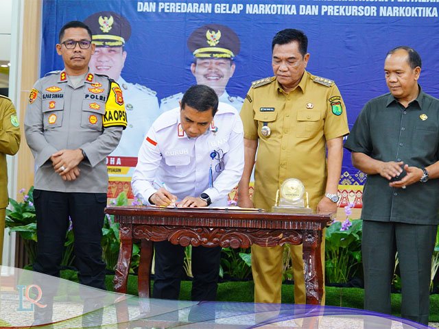 membersihkan Muba dari narkoba