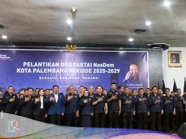 Pelantikan DPD Partai NasDem , Peresmian Kantor Baru