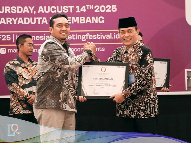 Palembang Marketing Festival , Penghargaan Industry Marketing Champion