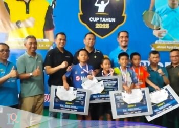 Penutupan PBSI Sumsel Cup