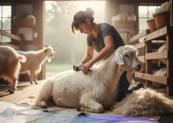 Kambing angora, jenis kambing, serat mohair